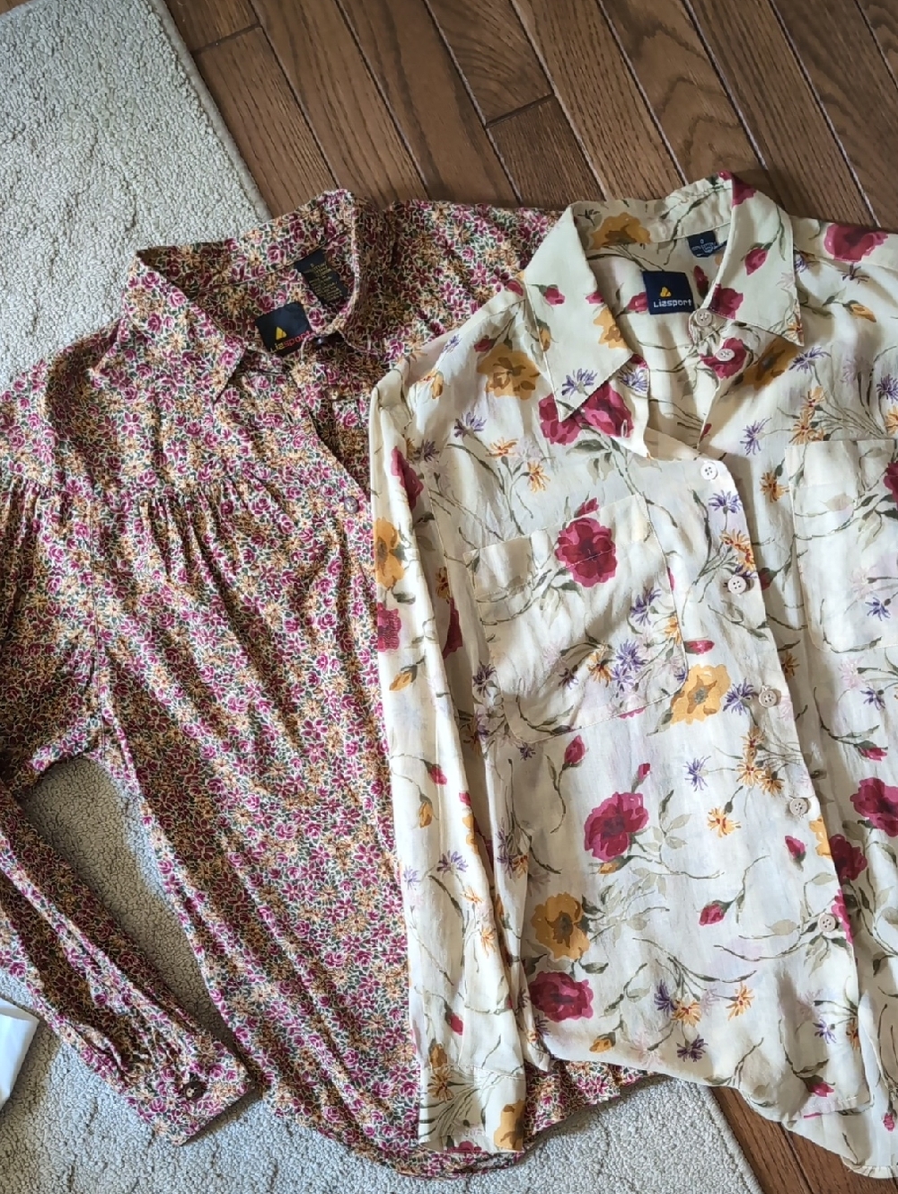 Liz Claiborne Bundle Cotton Vtg Blouses
